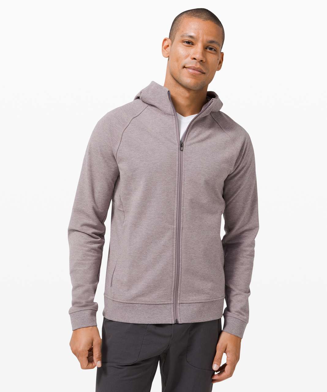 Lululemon City Sweat Pullover Hoodie - Grey - Size Small Stretch French Terry Fabric