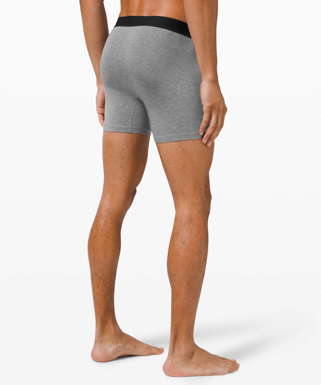 Lululemon Always In Motion Boxer *5" - Heathered Core Medium Grey