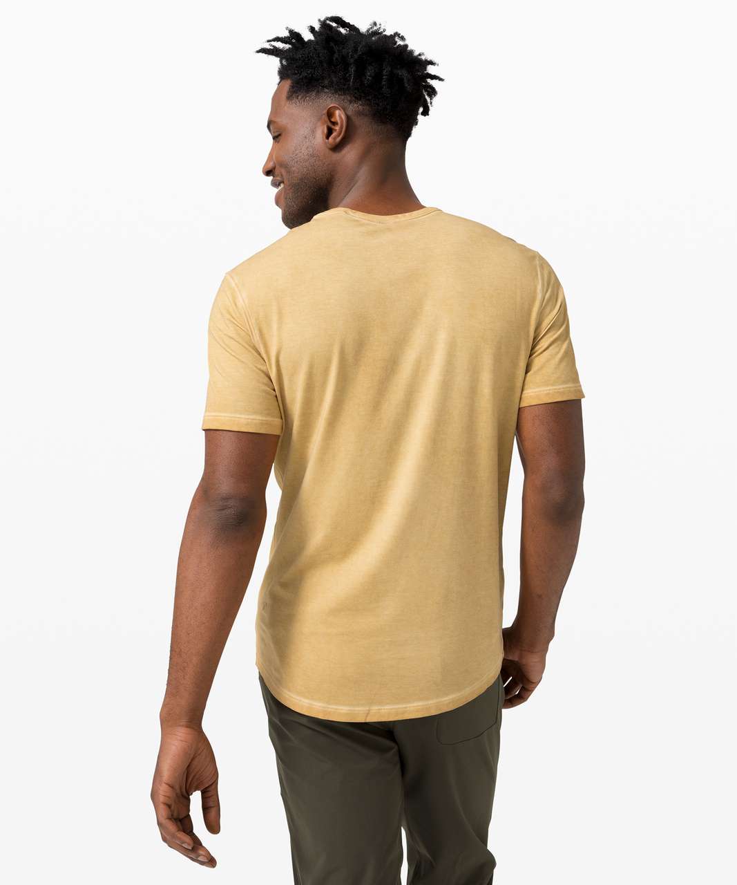 Lululemon 5 Year Basic Tee *Sun Wash - Beeswax Sun Wash