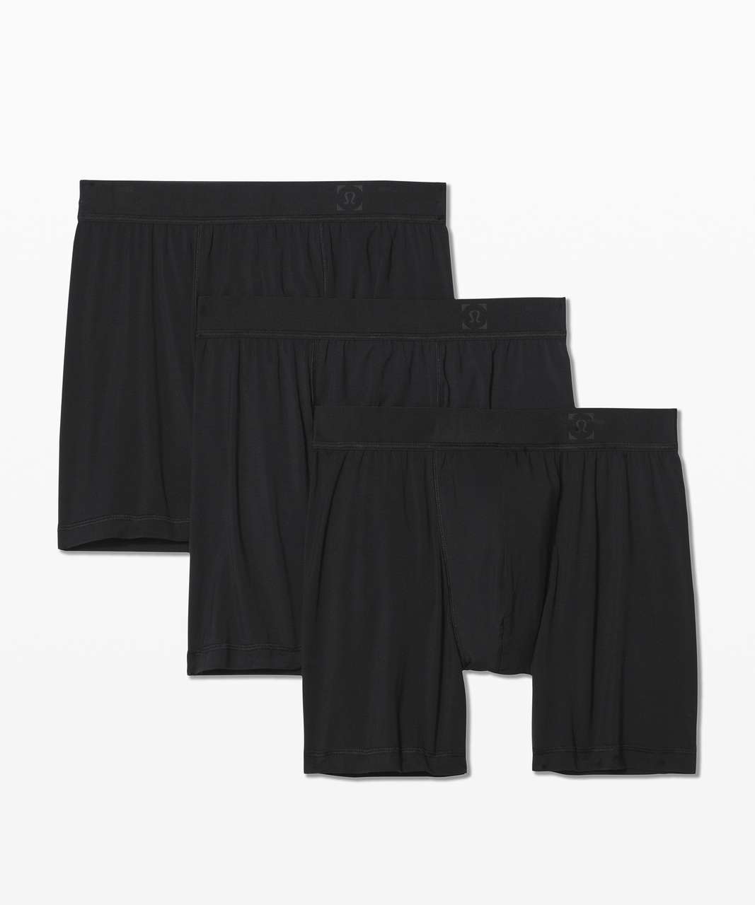 Lululemon Always In Motion Boxer *3 Pack 5" - Black / Black / Black