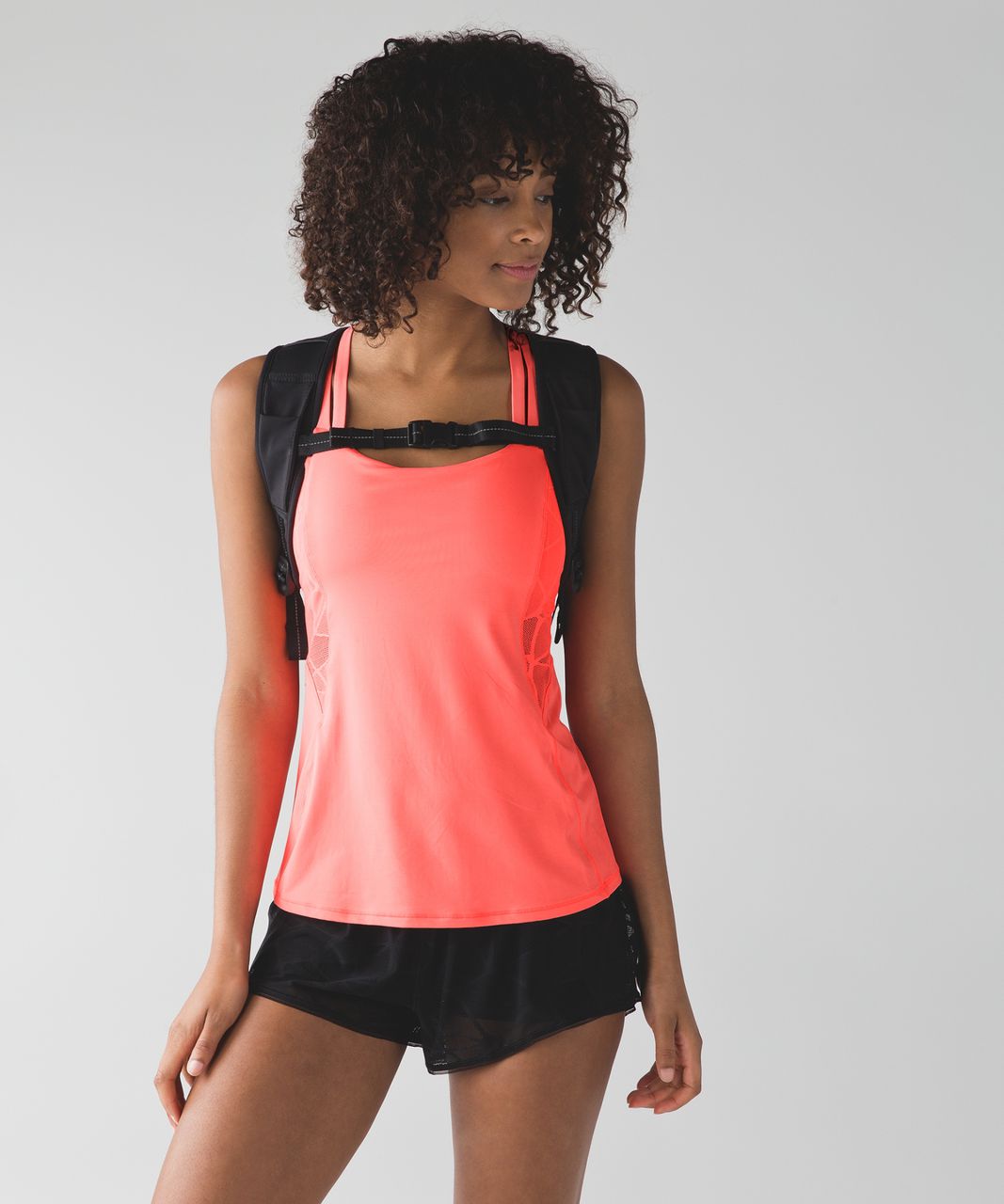 Lululemon City Sky Run By Tank - Grapefruit