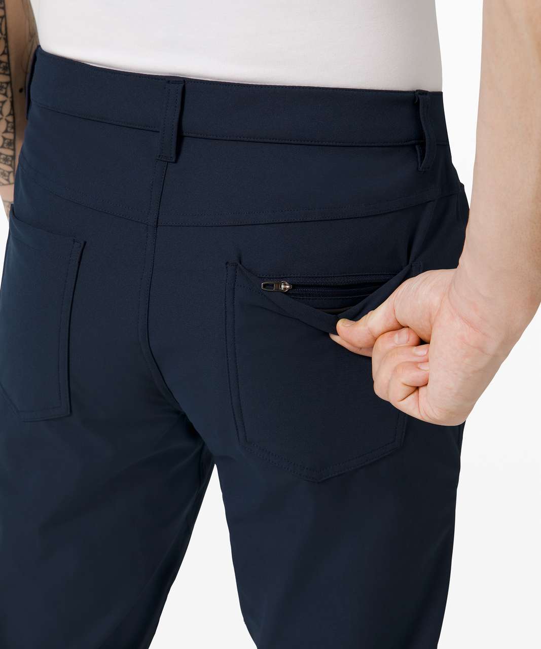 Lululemon ABC Pant Relaxed 34" *Warpstreme - True Navy