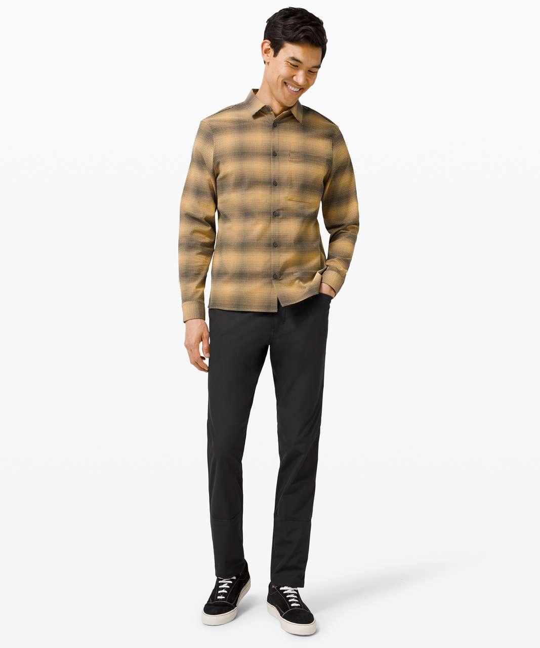 Warpstreme vs. Utilitech: Which ABC Pants to Get?  Pants outfit men,  Lululemon men outfit, Mens plaid pants