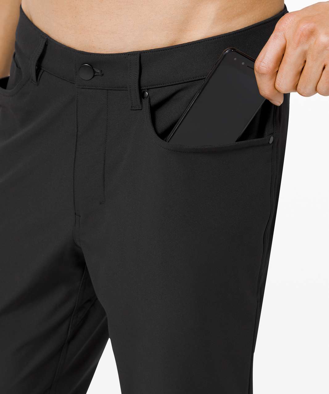 Lululemon ABC Pant Relaxed 34" *Warpstreme - Black