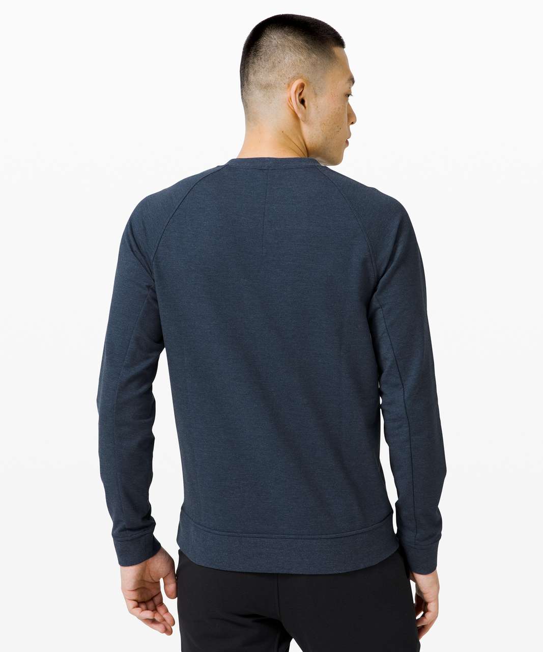 Lululemon City Sweat Crew *Thermo - Heathered Nautical Navy - lulu