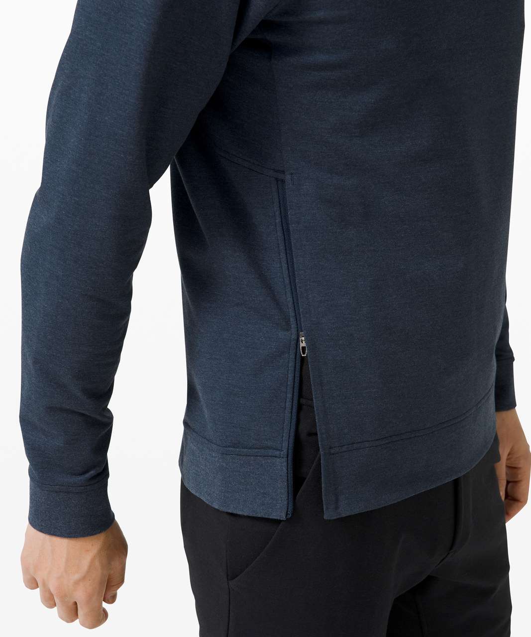 Lululemon City Sweat Crew - Heathered True Navy