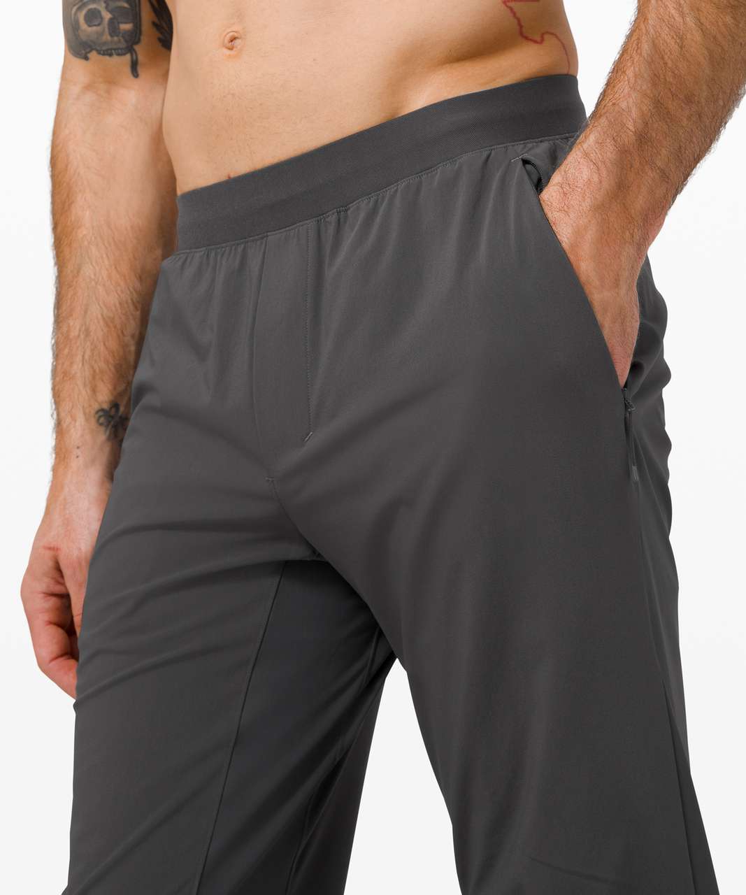 Lululemon Surge Hybrid Pant *Reflective - Gull Grey - lulu fanatics