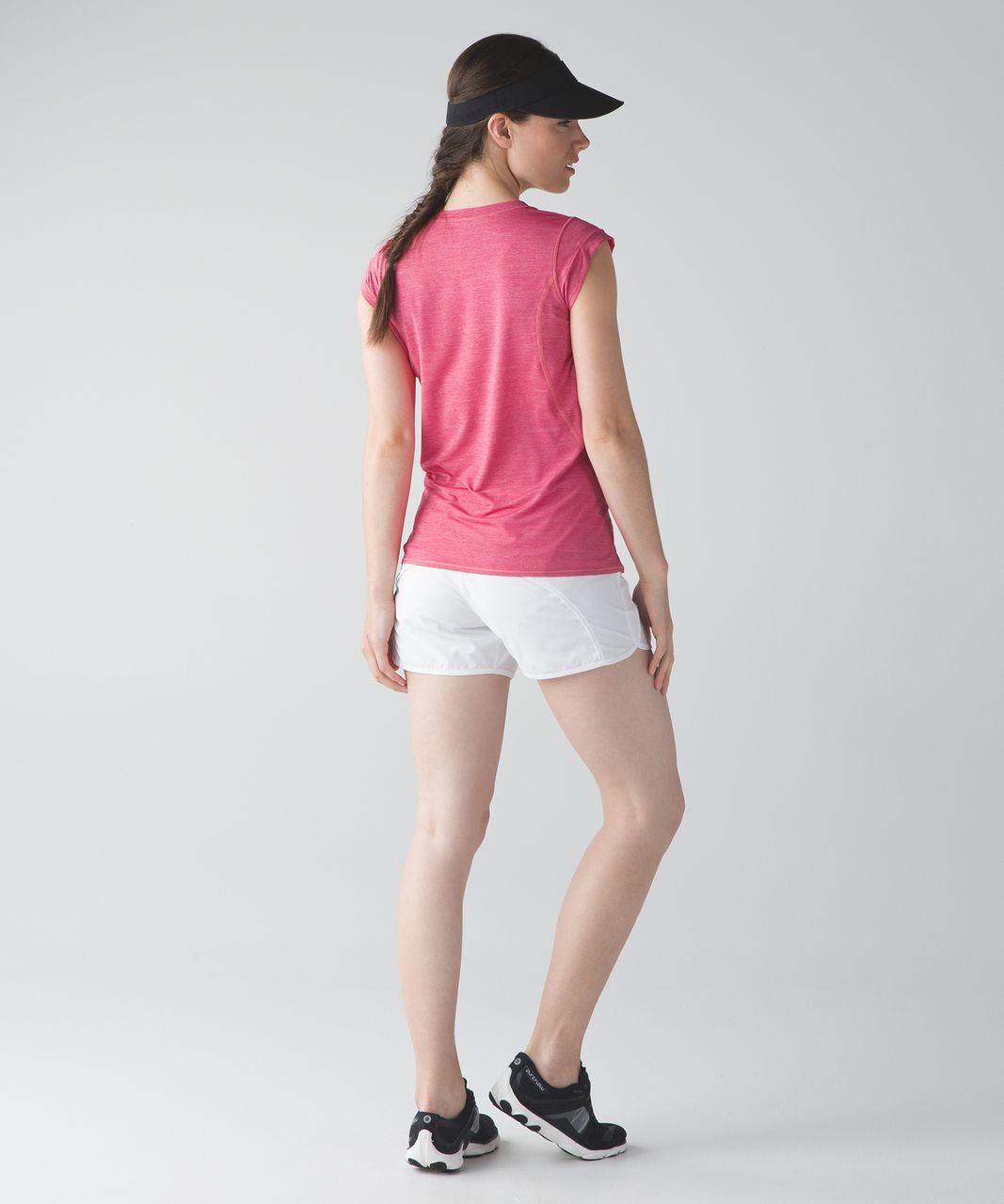 Lululemon Pedal To The Medal Short Sleeve - Heathered Boom Juice