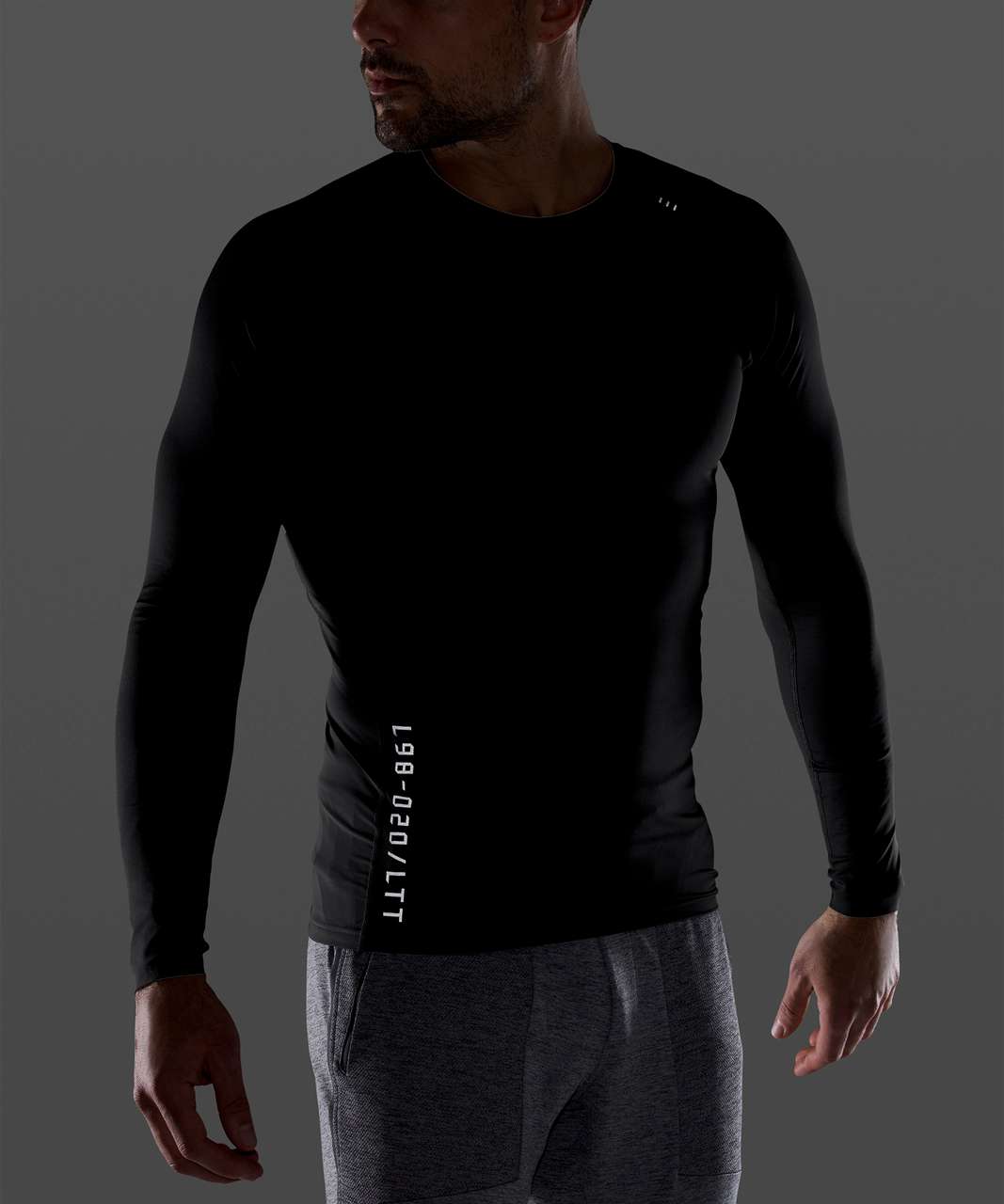 Lululemon Vital Drive Long Sleeve - Black