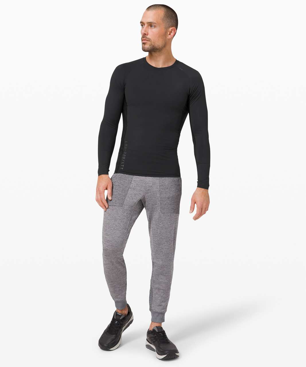 Lululemon Vital Drive Long Sleeve - Black