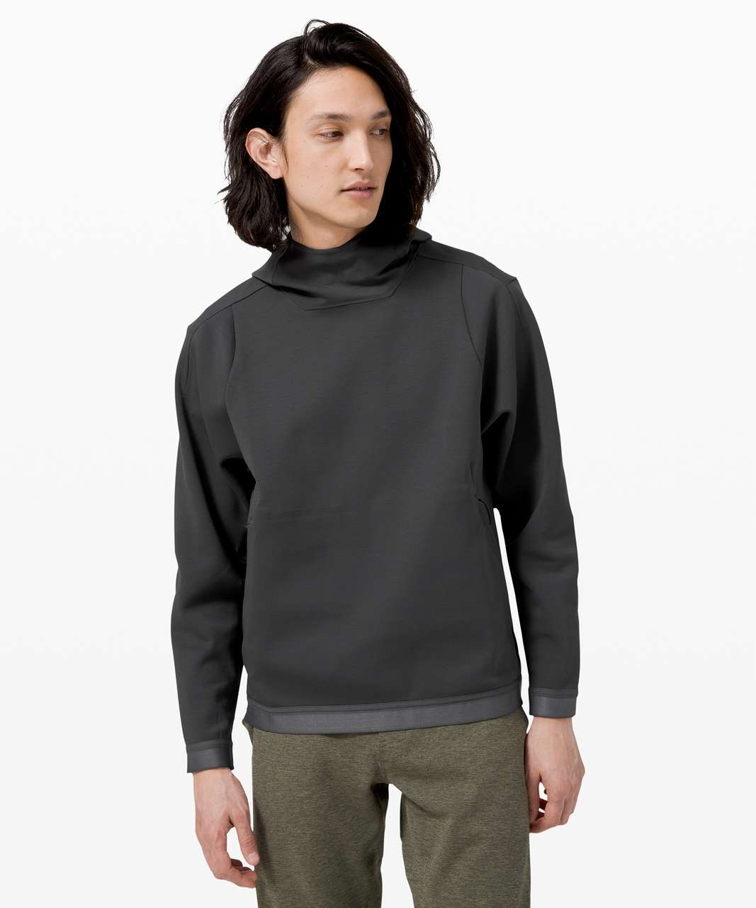 NWT Lululemon LAB Confluence Hoodie Sable Size S Retails for 148€