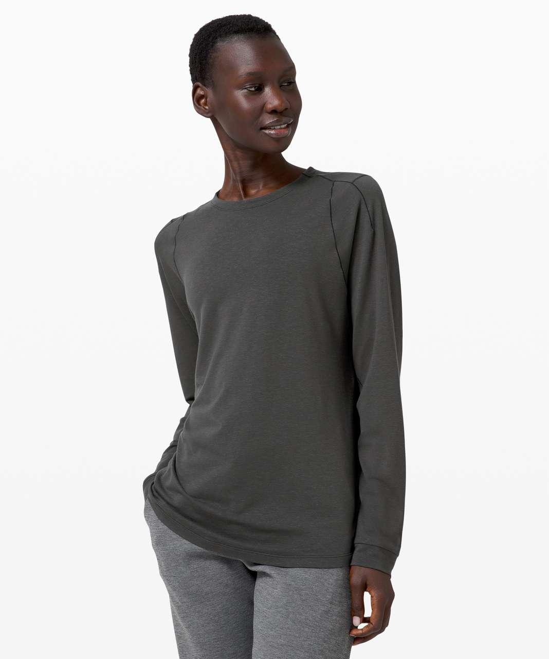 Lululemon Confluence Long Sleeve Tee *lululemon lab - Graphite