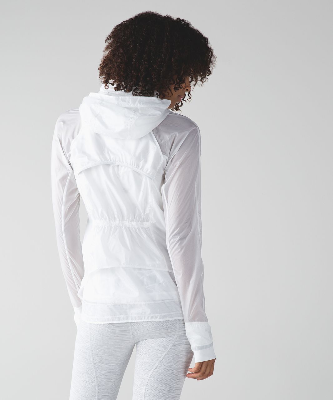 Lululemon Goal Smasher Jacket - White - lulu fanatics