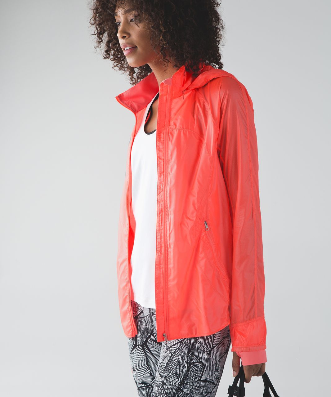 Lululemon Goal Smasher Jacket - White - lulu fanatics