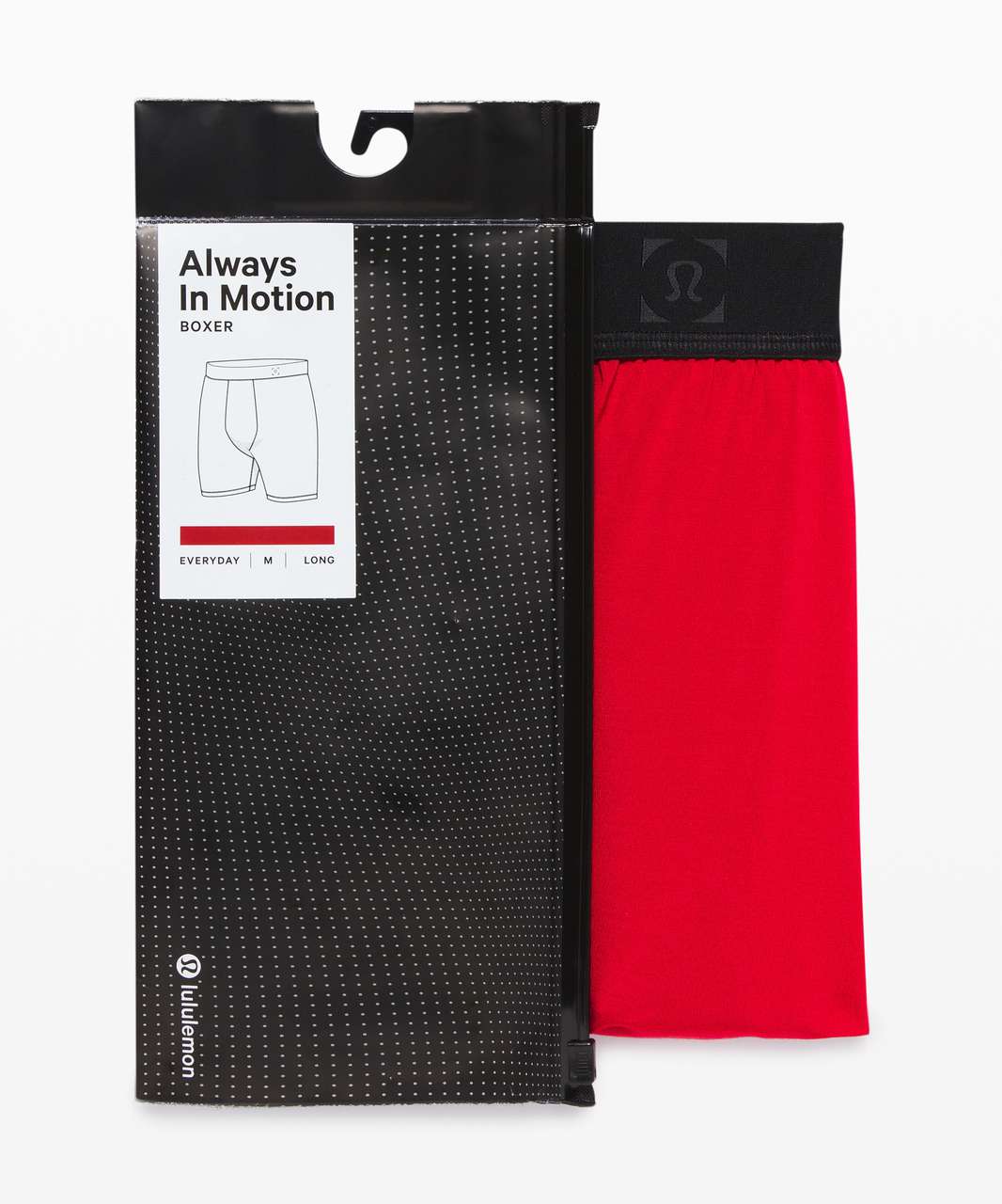 Lululemon Always In Motion Boxer *The Long One 7" - Dark Red