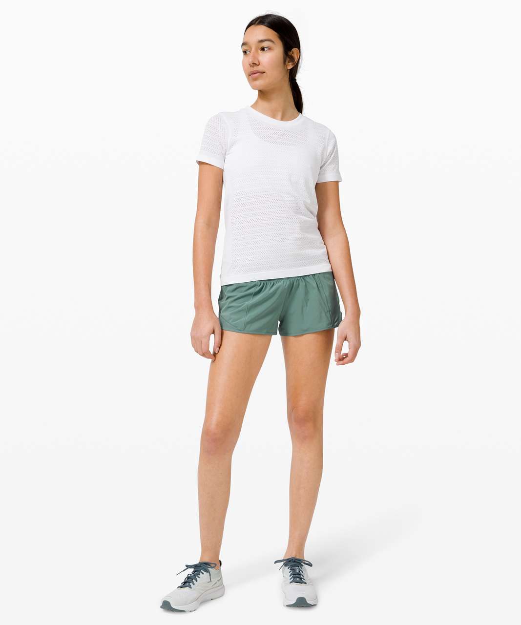 Lululemon Hotty Hot Short Ii *2.5 In Tidewater Teal