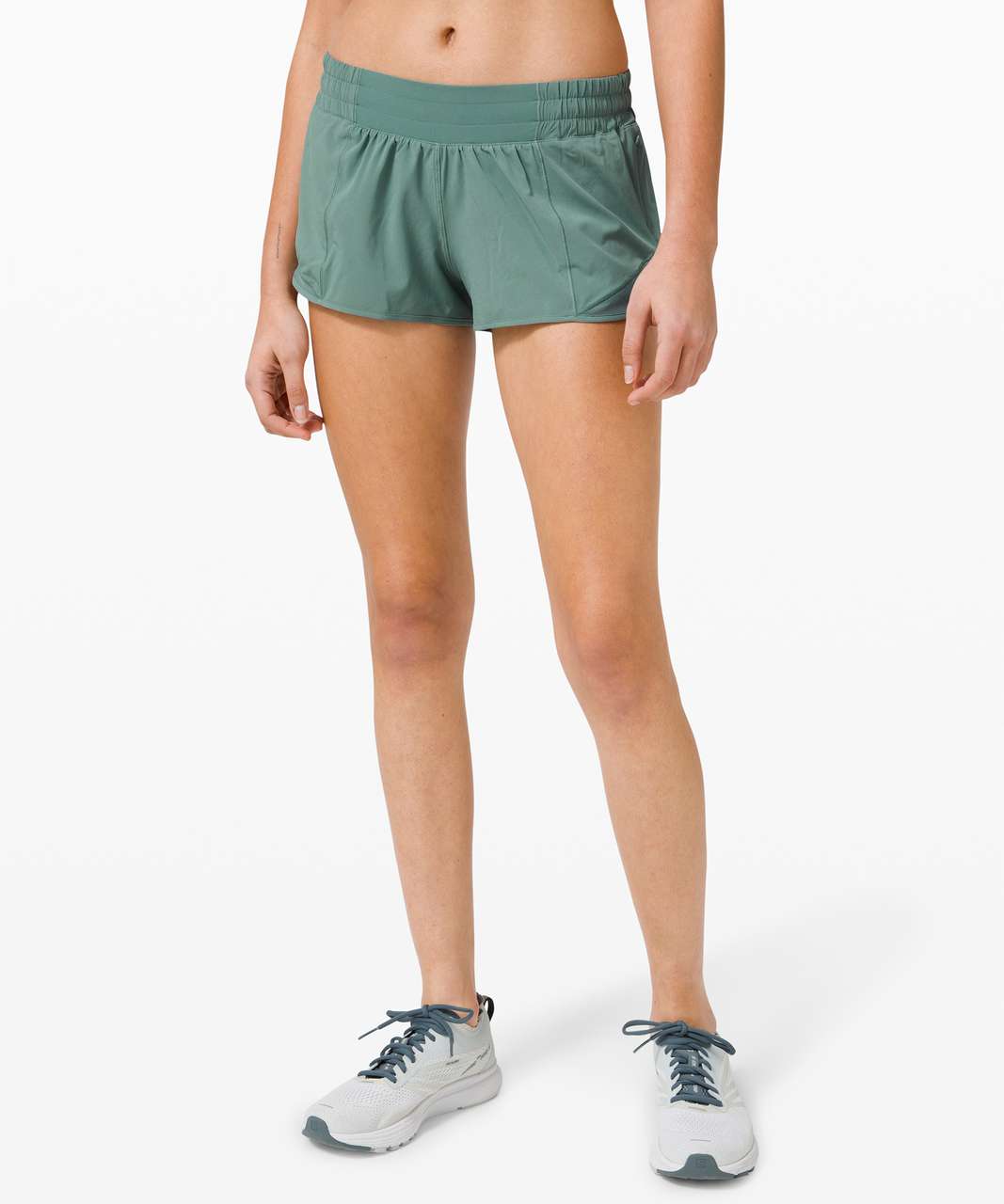 Lululemon Hotty Hot Short II *2.5" - Tidewater Teal