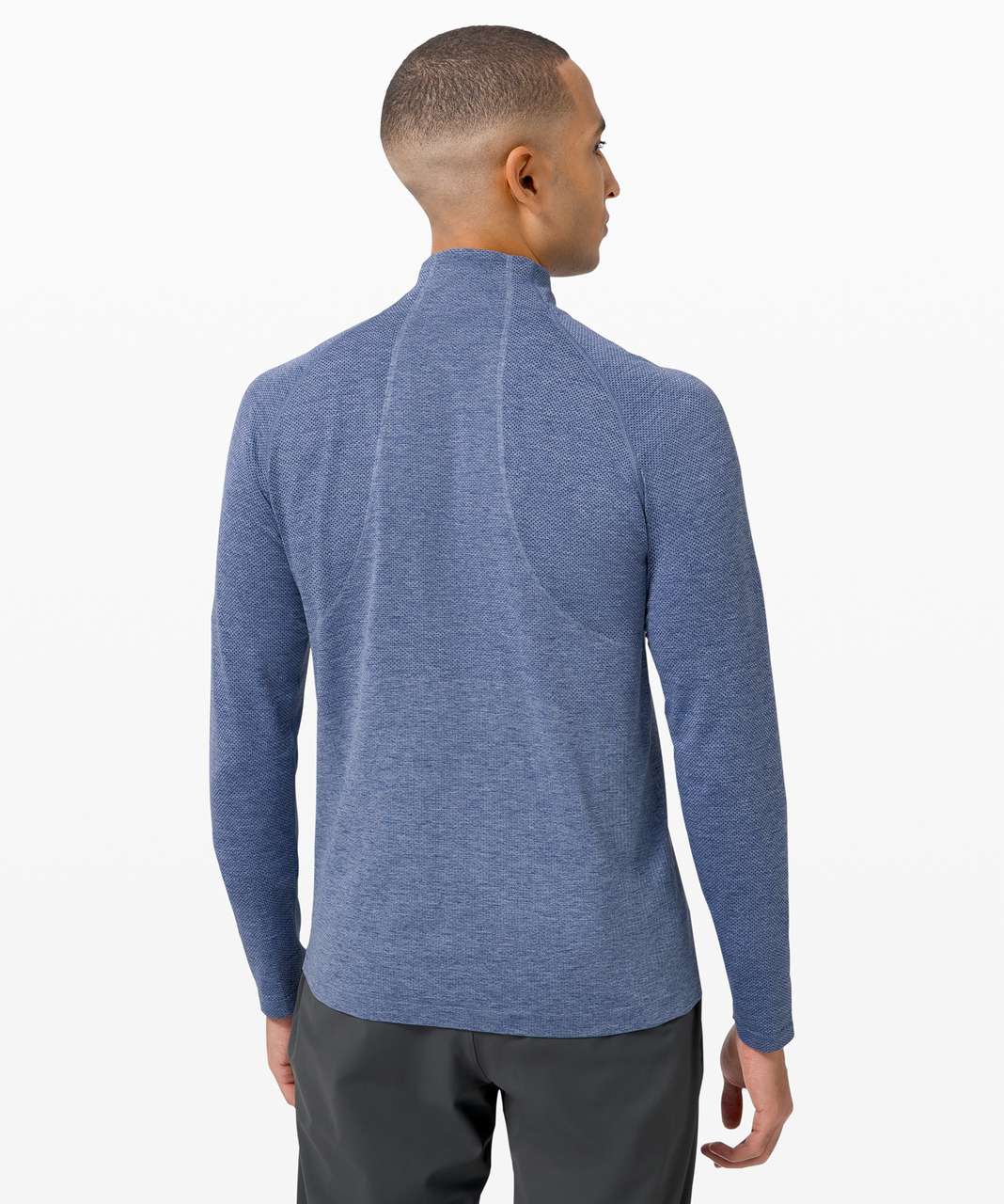 Lululemon Metal Vent Tech 1/2 Zip 2.0 - Midnight Shadow / Tempest Blue (First Release)