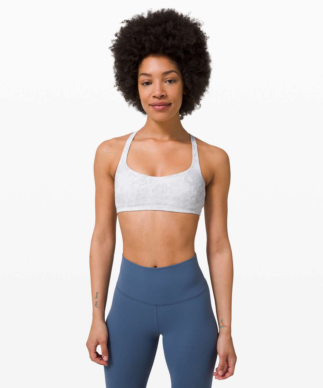 Lululemon Free To Be Bra *Light Support, A/B Cup (Online Only) - Future Oasis Grey Multi