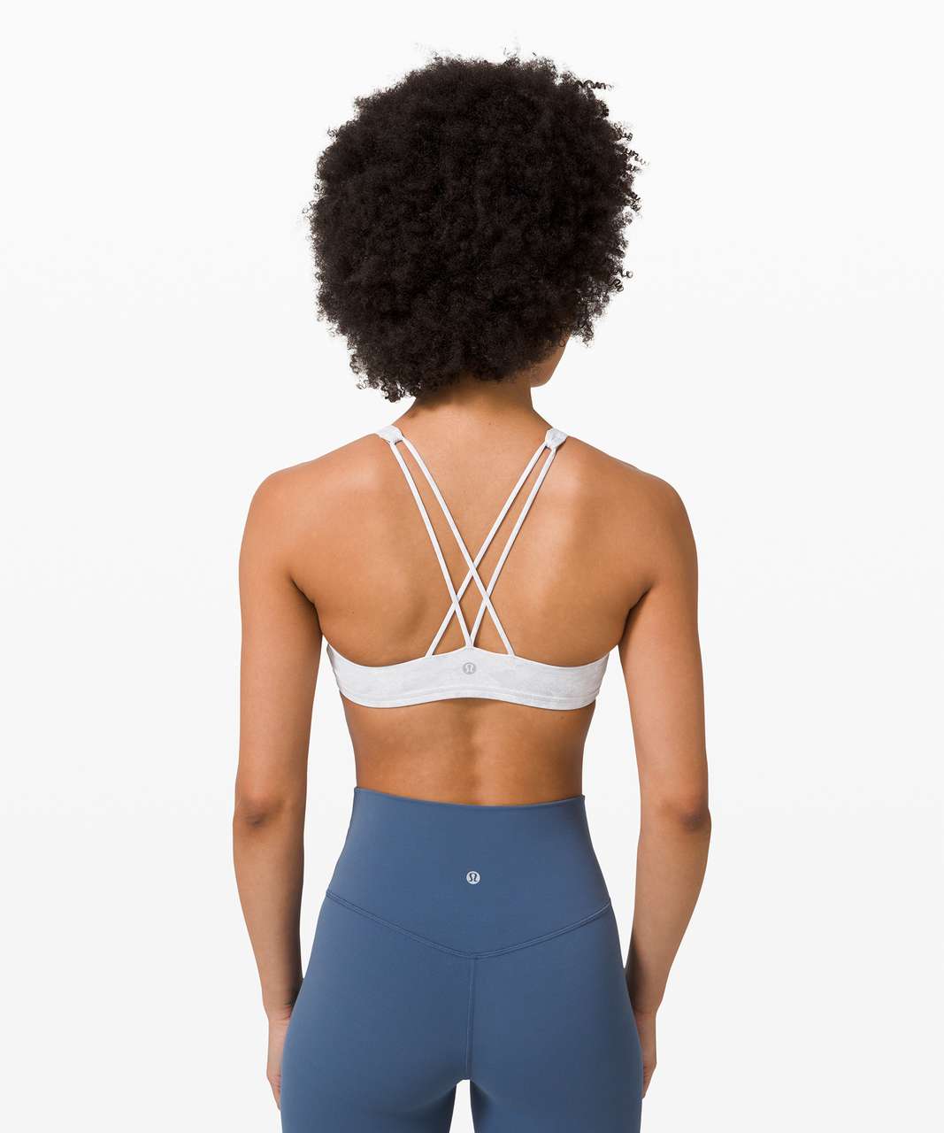 Lululemon Free To Be Bra *Light Support, A/B Cup (Online Only) - Future Oasis Grey Multi