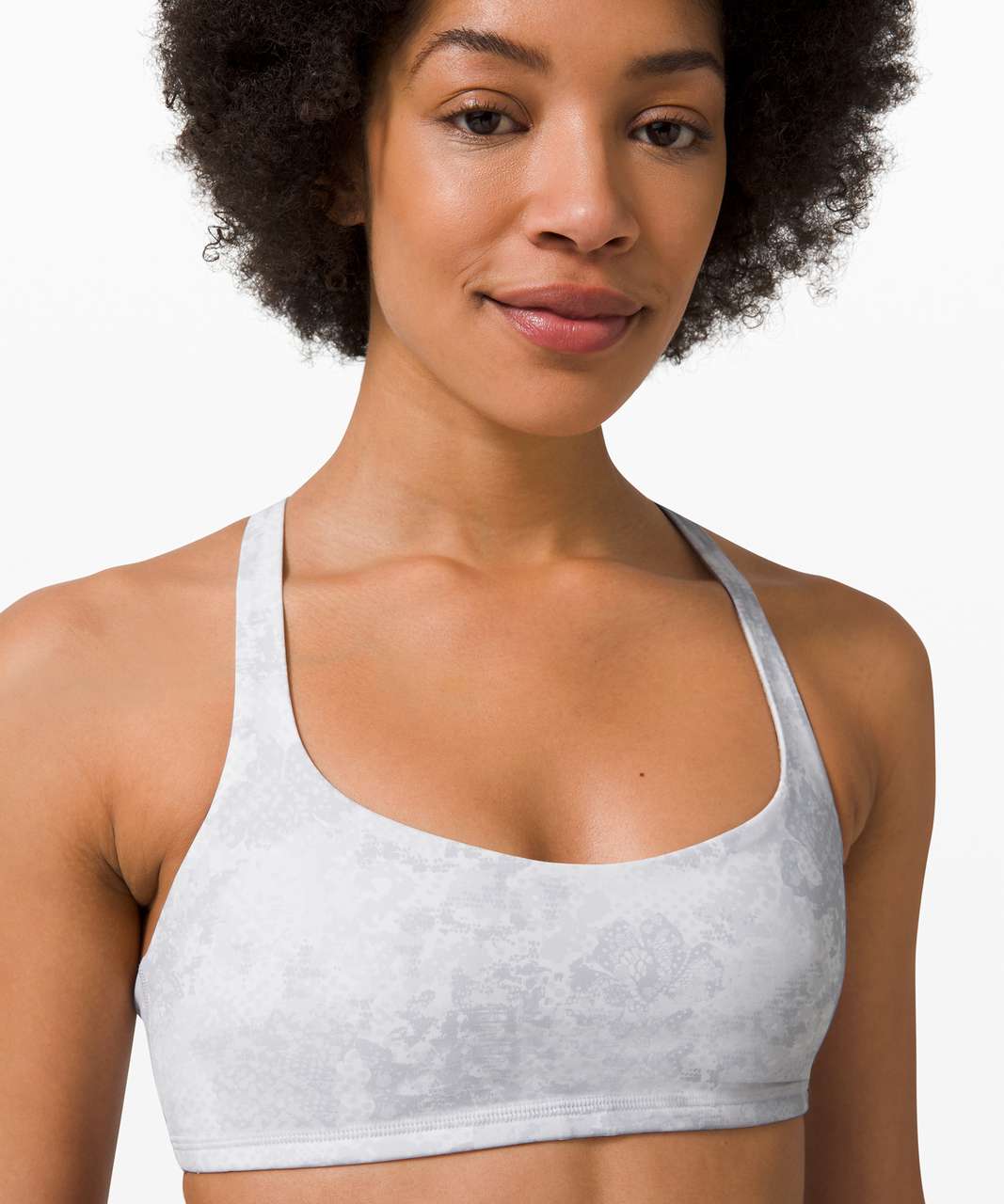 Lululemon Free To Be Bra *Light Support, A/B Cup (Online Only) - Future Oasis Grey Multi