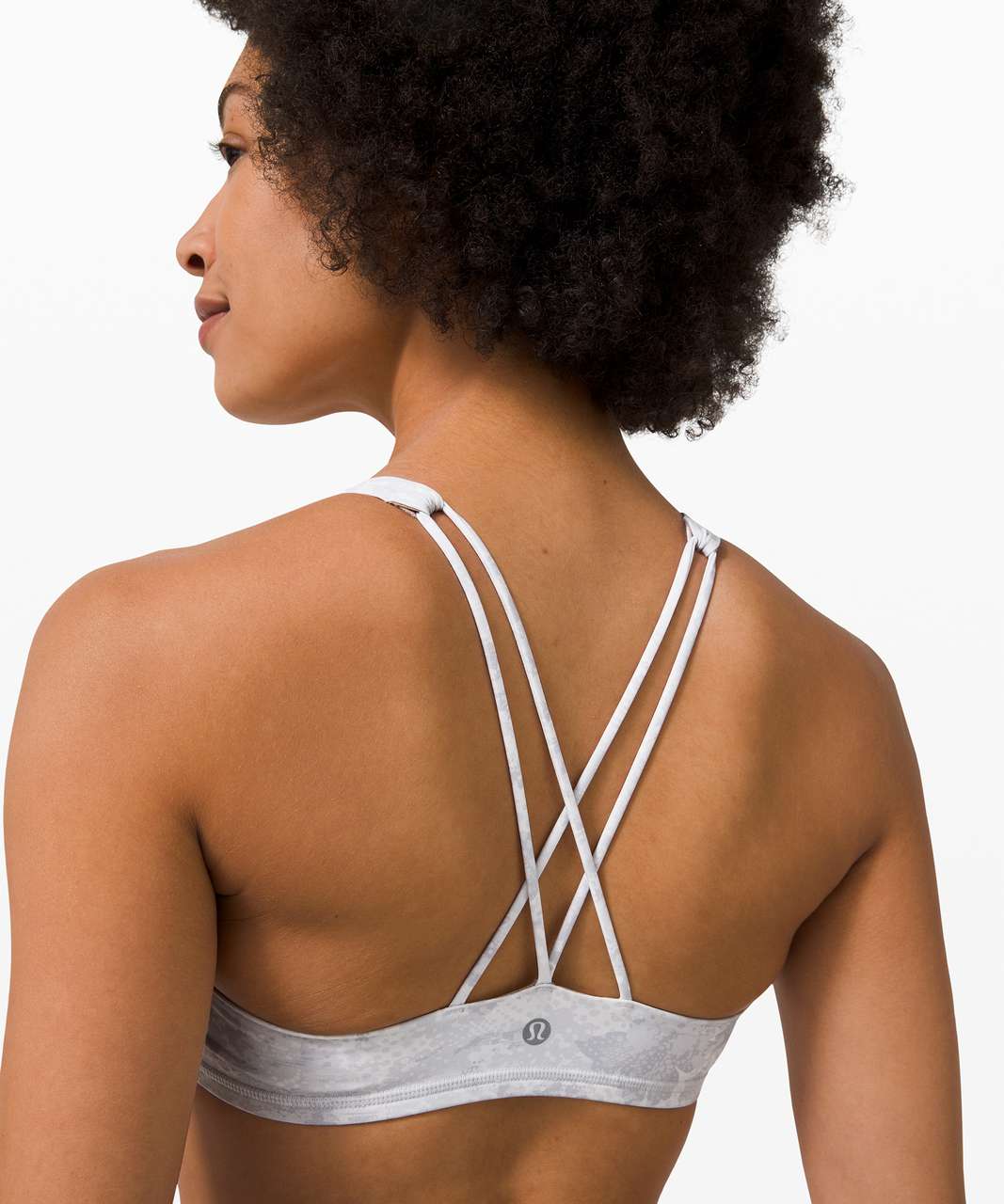 Lululemon Free To Be Bra *Light Support, A/B Cup (Online Only) - Future Oasis Grey Multi