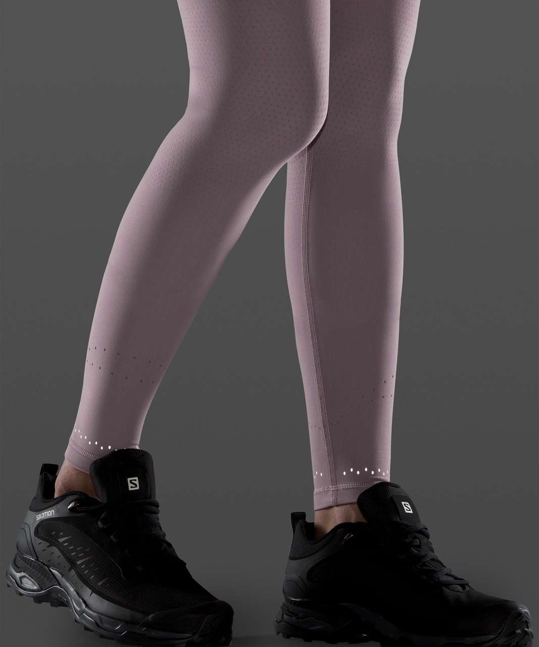 Lululemon Zoned In Tight 27 Lunar Rock high-rise reflective running  leggings 2