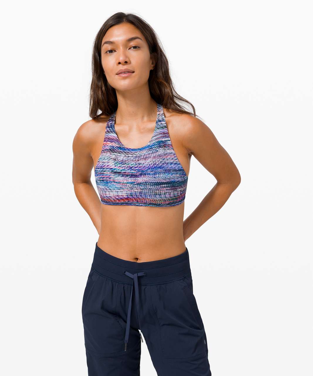 Lululemon Free To Be (Wild) Bra - Incognito Camo Jacquard Alpine White  Starlight