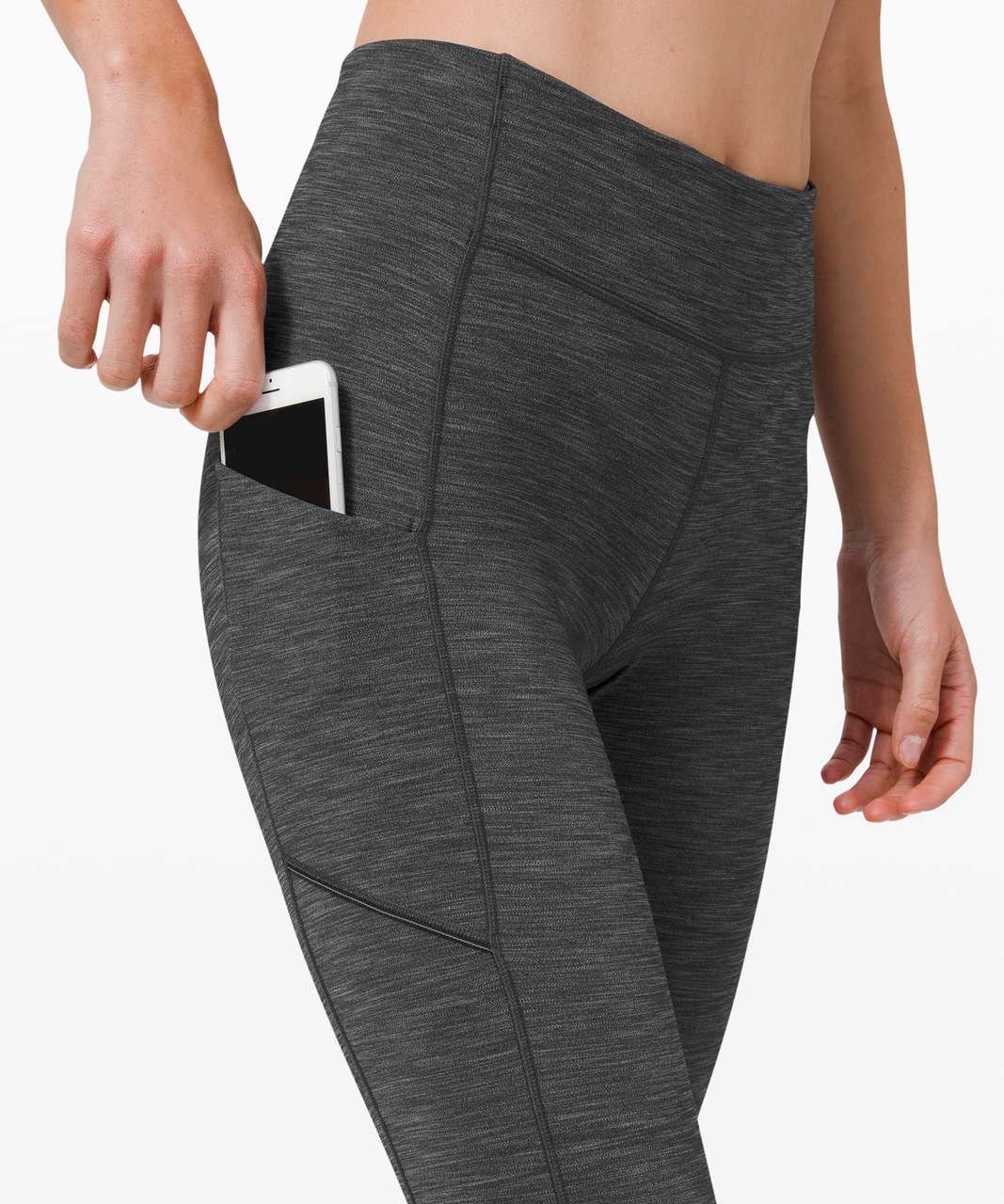 Lululemon Speed Up Tight 28" - Heathered Black