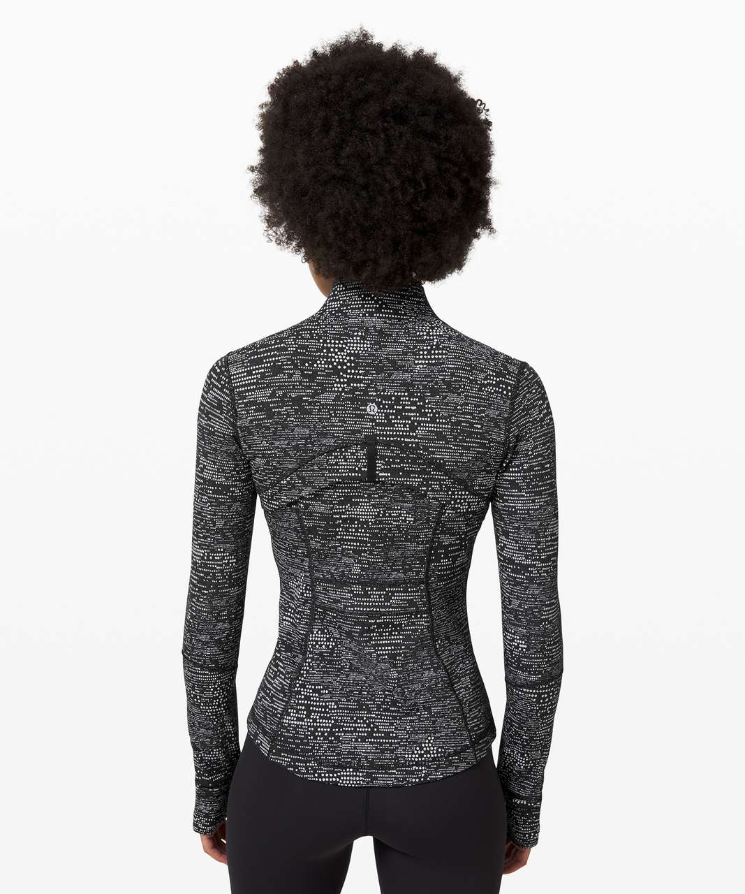 Lululemon Define Jacket *Luxtreme - Digital Rain Jacquard Black White