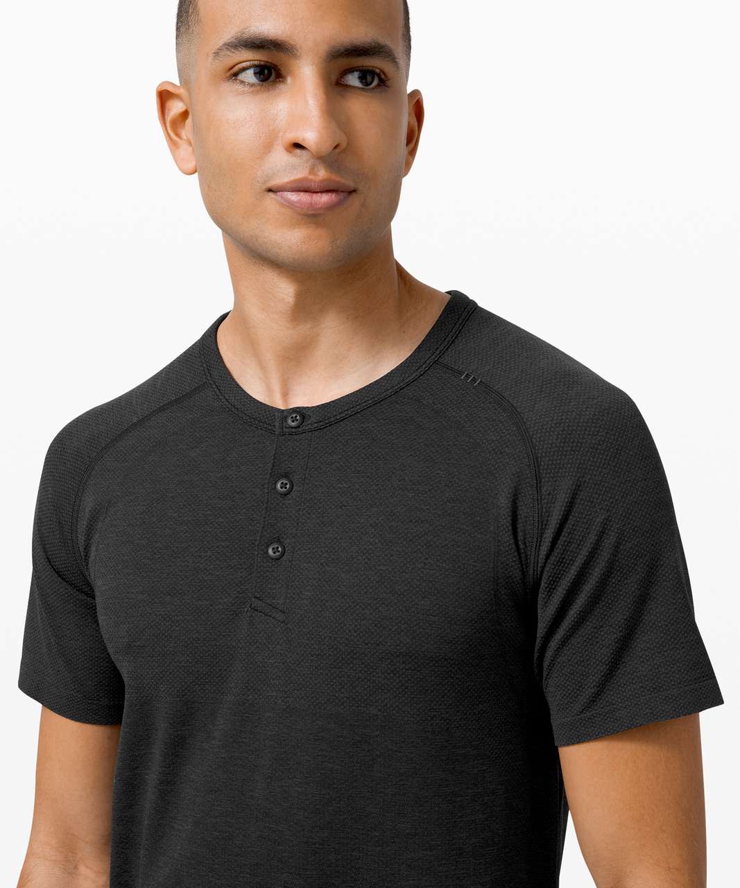 LULULEMON DEEP COAL BLACK METAL VENT TECH TEE – Barry's Shop