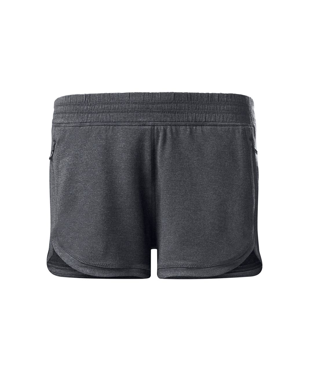 Lululemon Take Ten Short - Heathered Mod Black