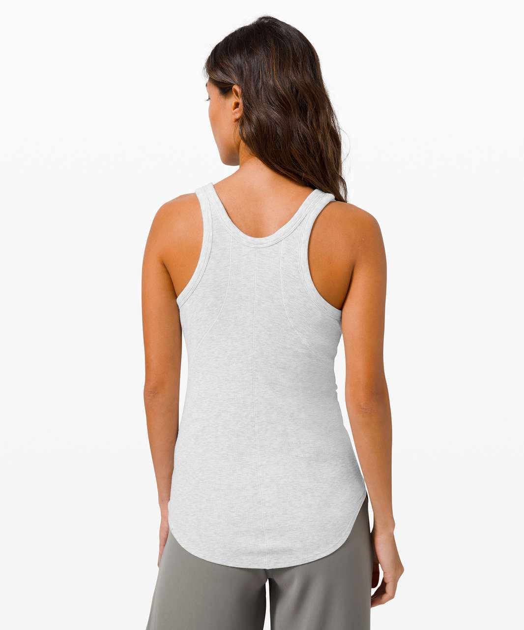 Lululemon Full Day Ahead Tank - Heathered Core Ultra Light Grey