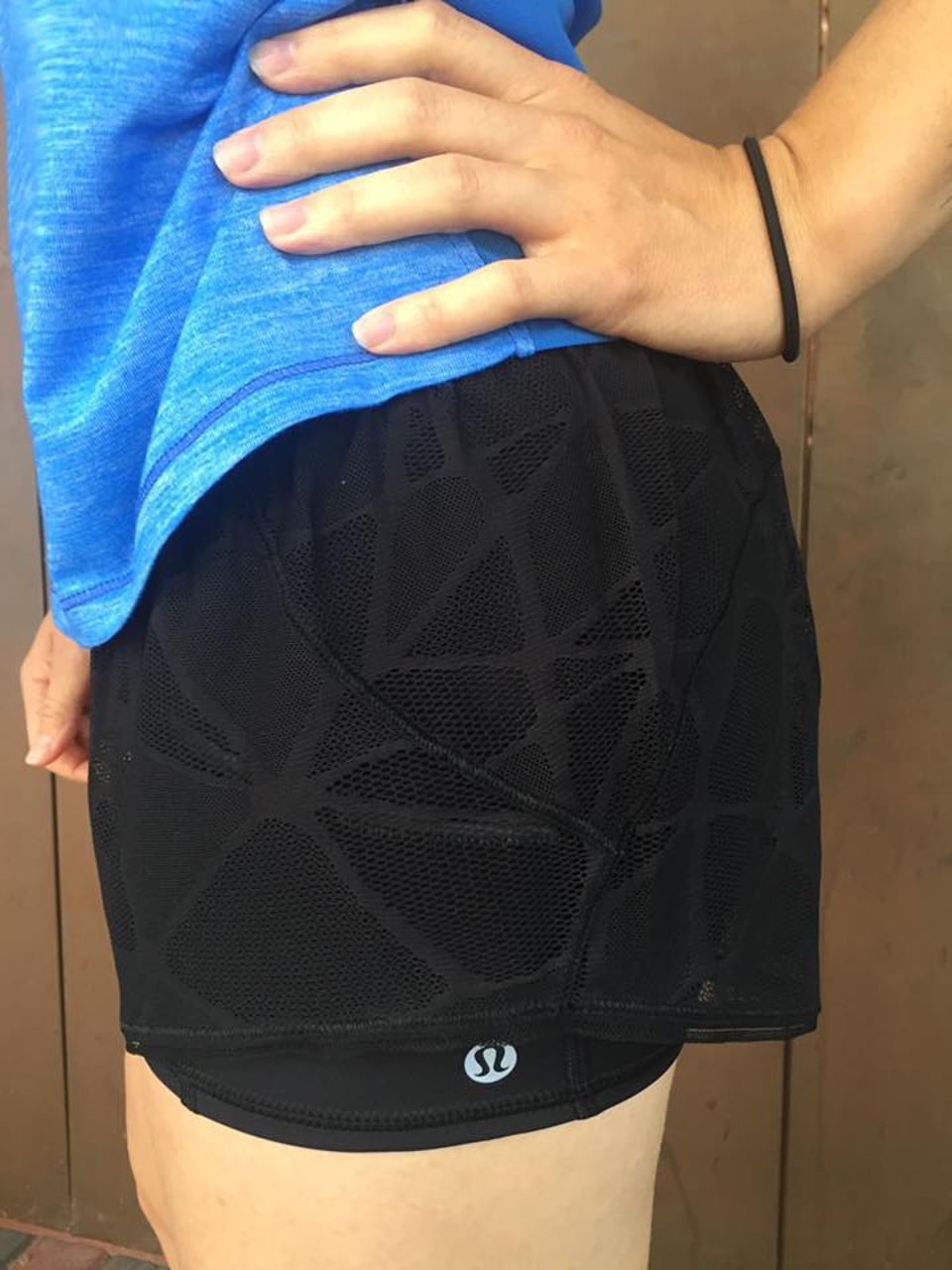 lululemon city sky run by short