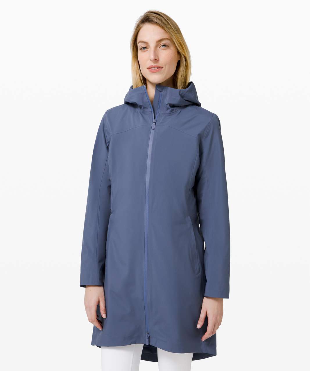 Lululemon Rain Rebel Jacket - Ink Blue - lulu fanatics