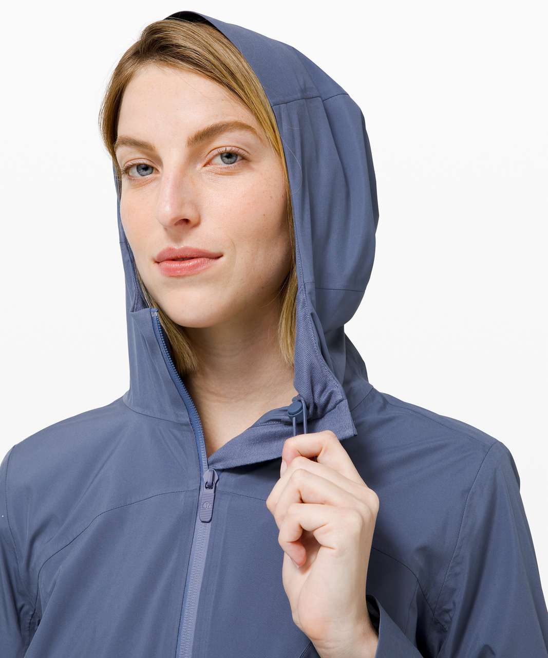 Lululemon Rain Rebel Jacket - Ink Blue - lulu fanatics