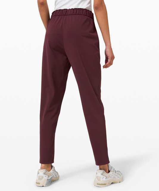 Lululemon Keep Moving Pant 7/8 High-Rise - Linear Tempo Jacquard