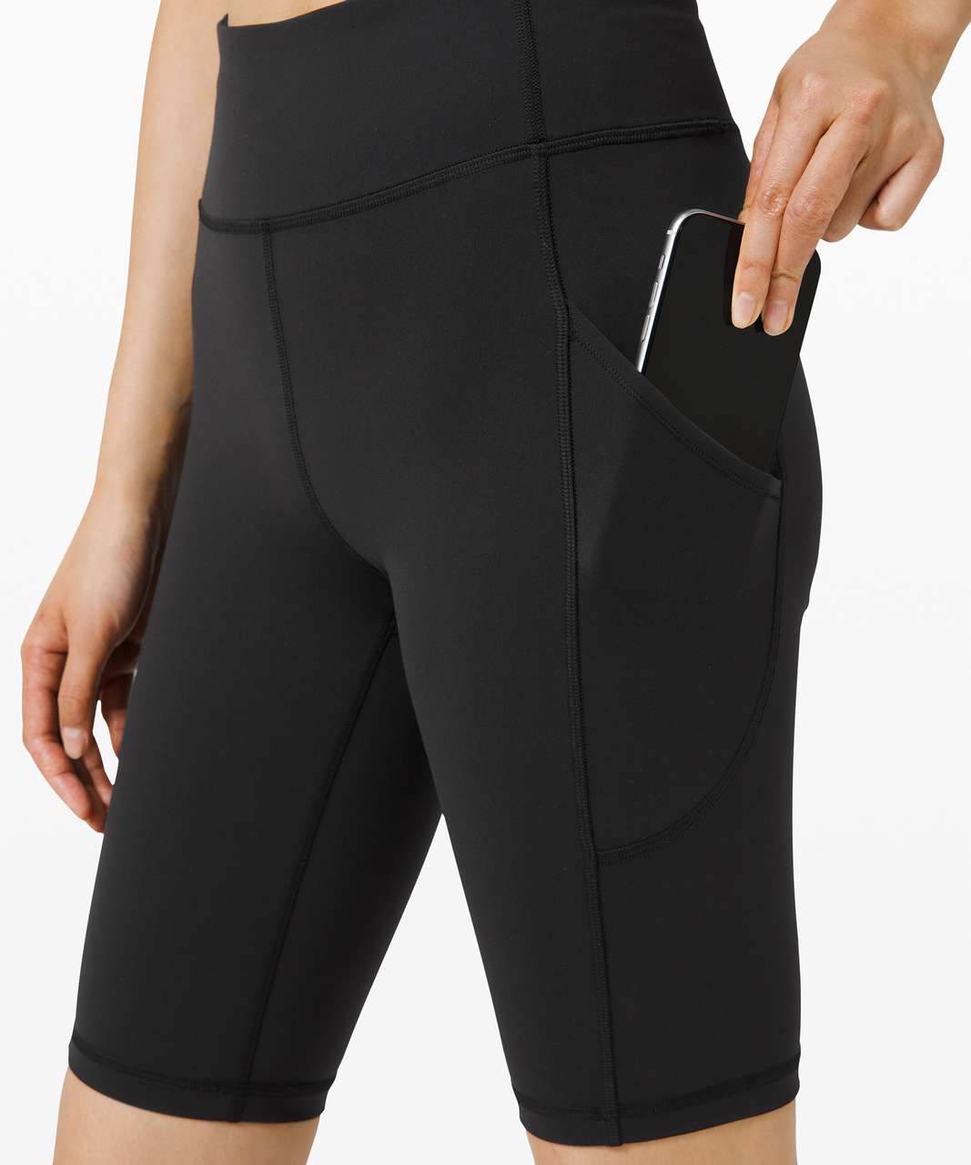 Invigorate High-Rise Tight 25, Crunch Black