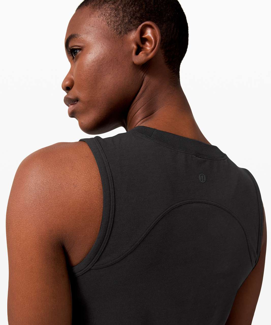 Lululemon Cinch Me Up Front Tank - Black - lulu fanatics