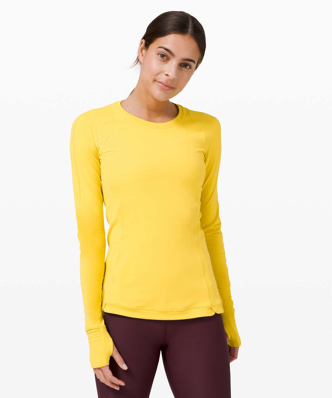 Lululemon Runderful Long Sleeve - Soleil - lulu fanatics