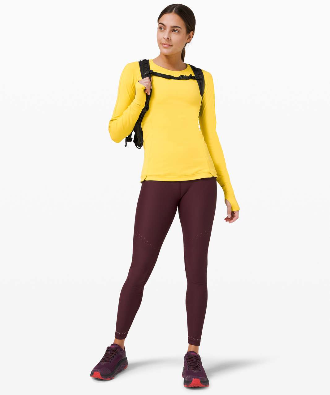 Lululemon Runderful Long Sleeve - Soleil