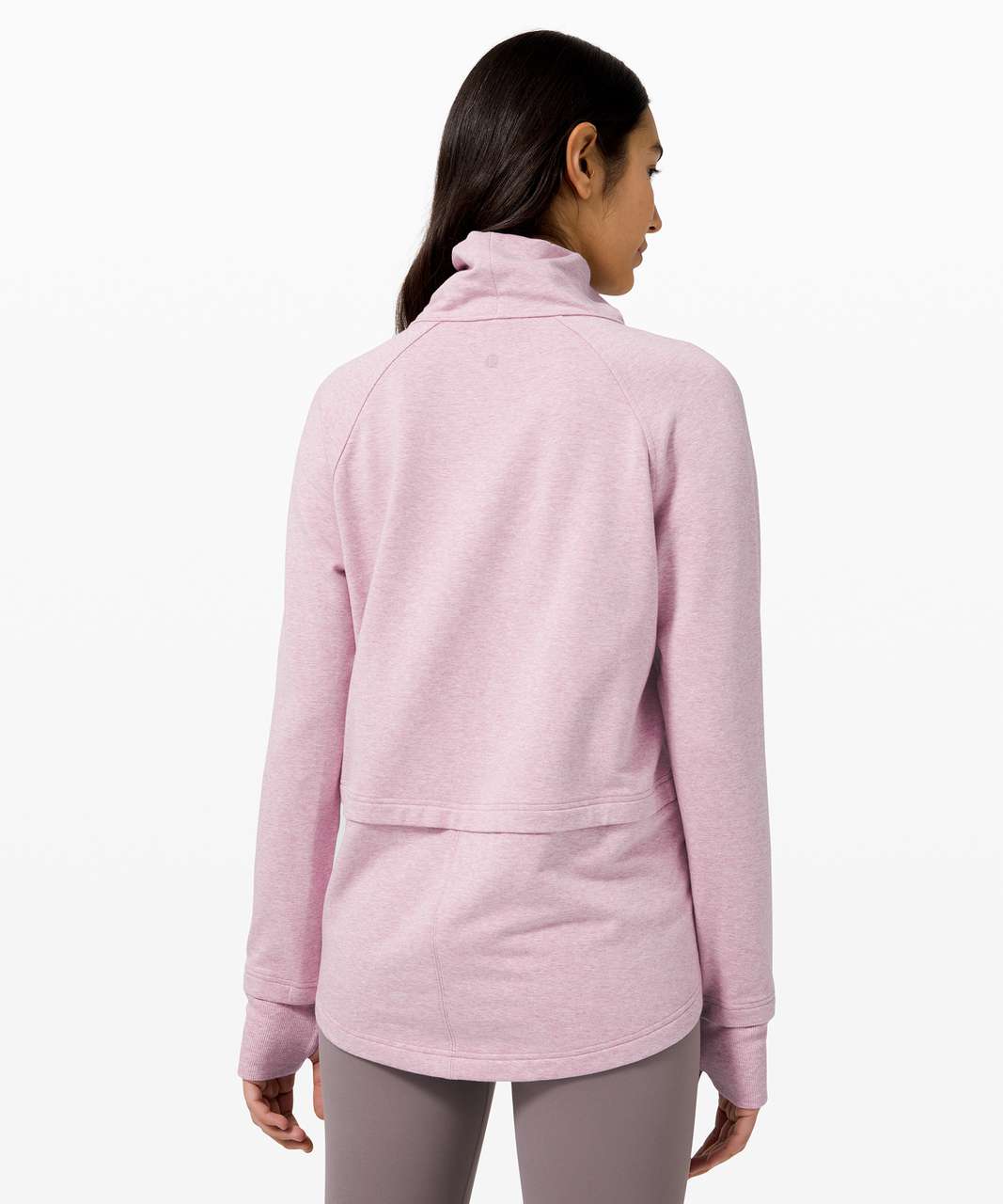 Lululemon Find Your Unwind Pullover - Heathered Pink Taupe