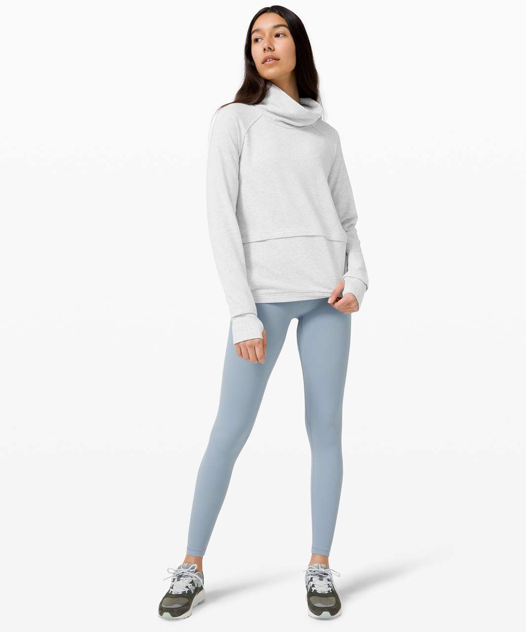 Lululemon Find Your Unwind Pullover - Heathered Core Ultra Light Grey