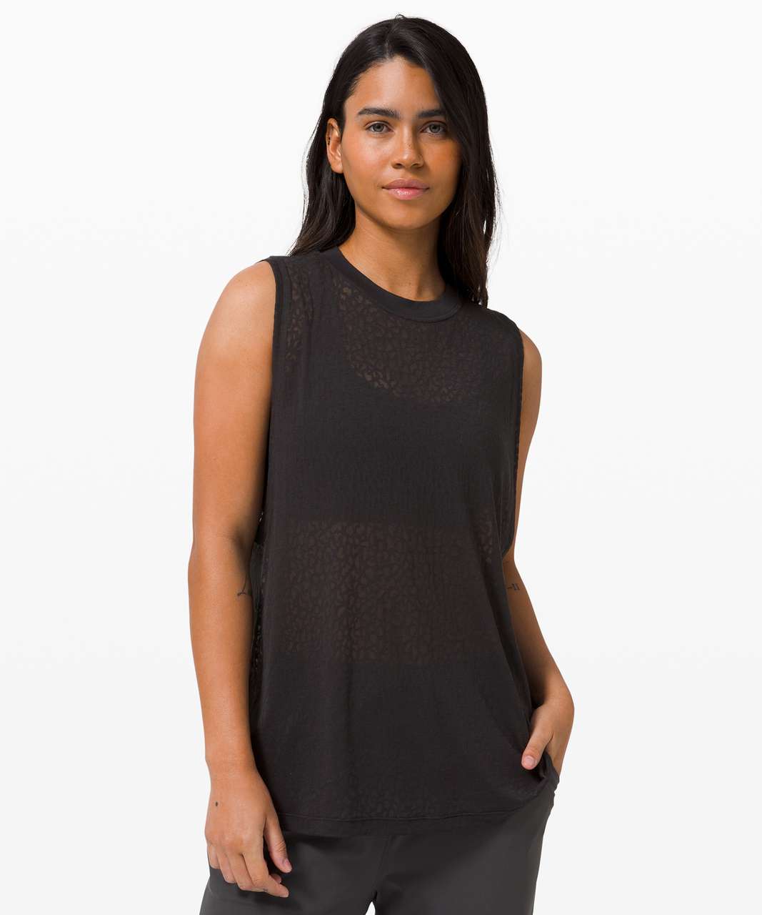 Lululemon Elevate Tank - Black - lulu fanatics