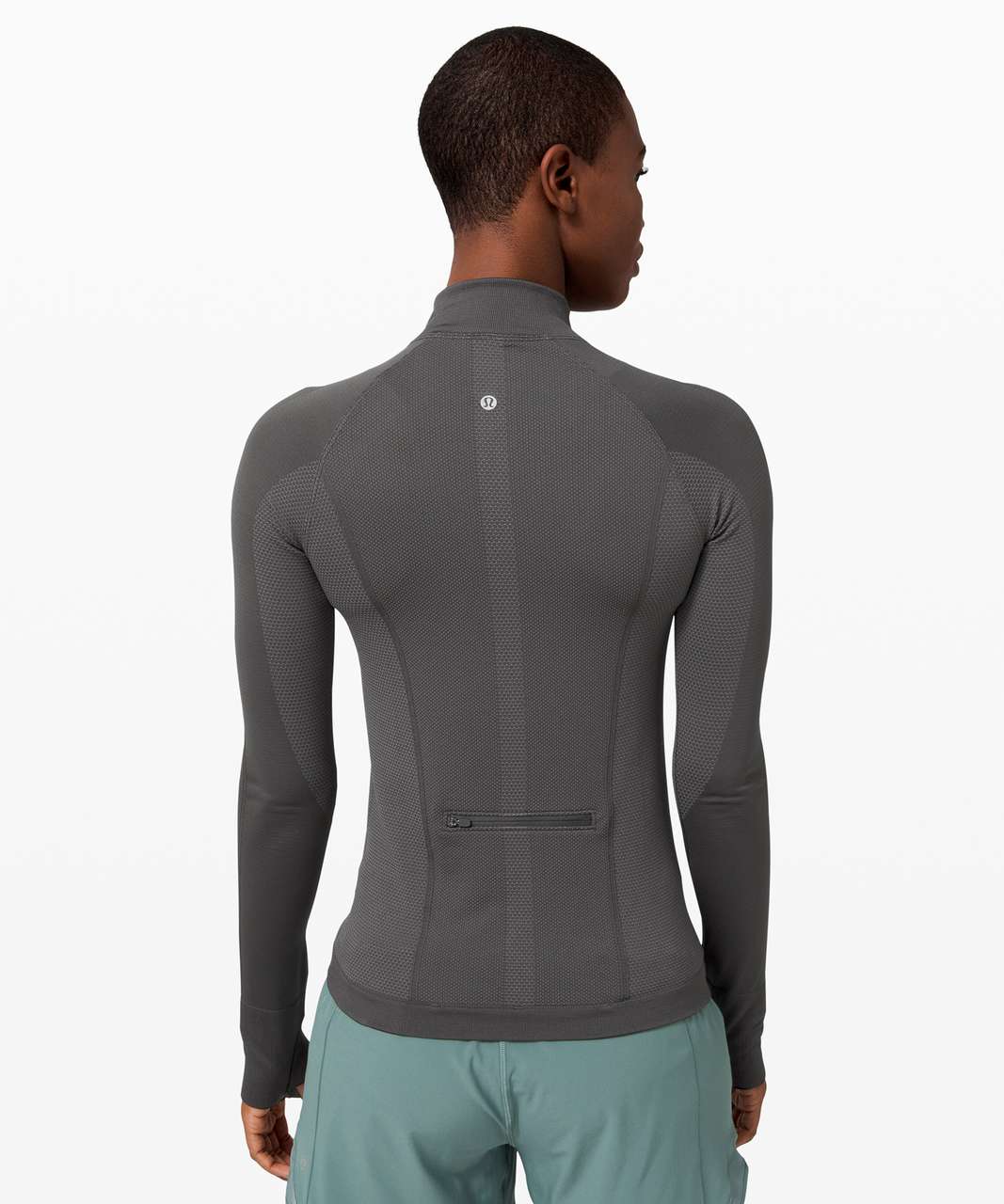 Lululemon For the Chill of It 1/2 Zip - Graphite Grey