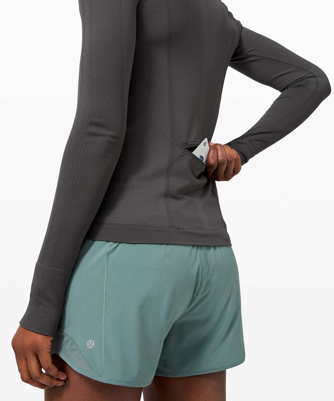 Lululemon For the Chill of It 1/2 Zip - Graphite Grey