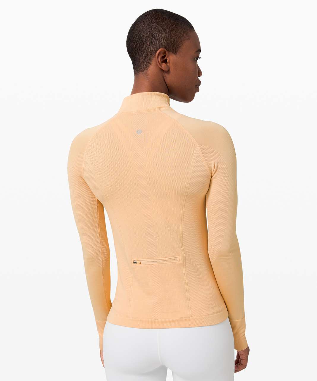 Lululemon For the Chill of It 1/2 Zip - Ivory Peach