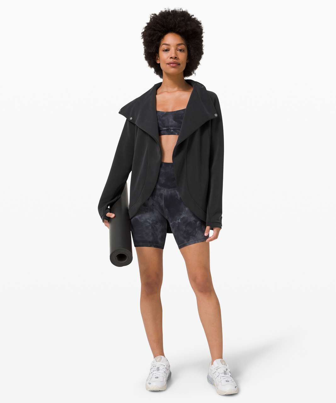 Lululemon Rally Wrap - Black / Black