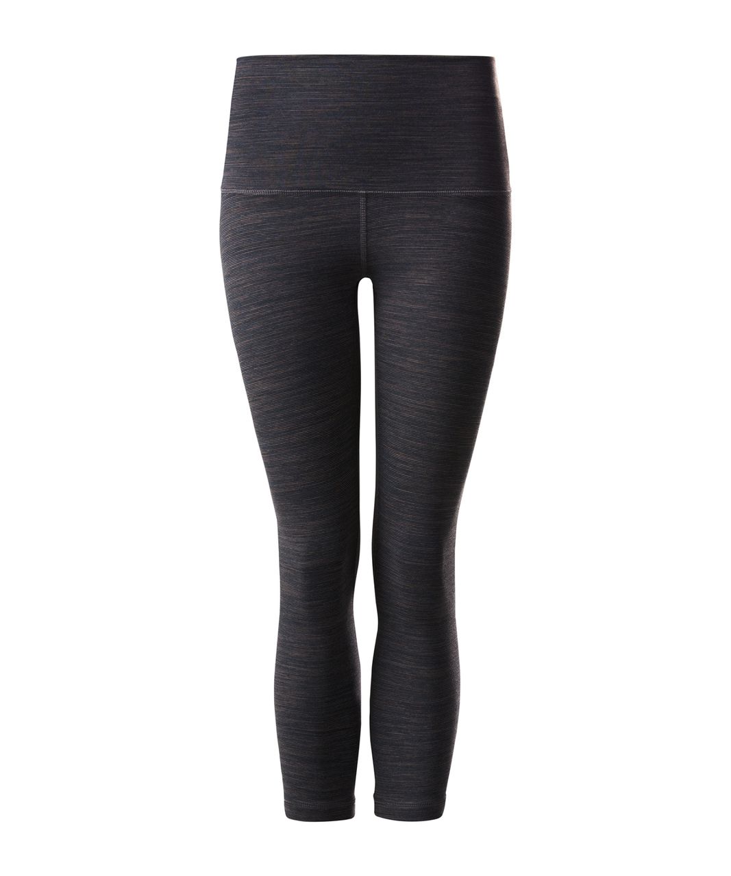 Lululemon Wunder Under Crop Wee Are From Space Cashew Black size 6 NWT 2014  Luon