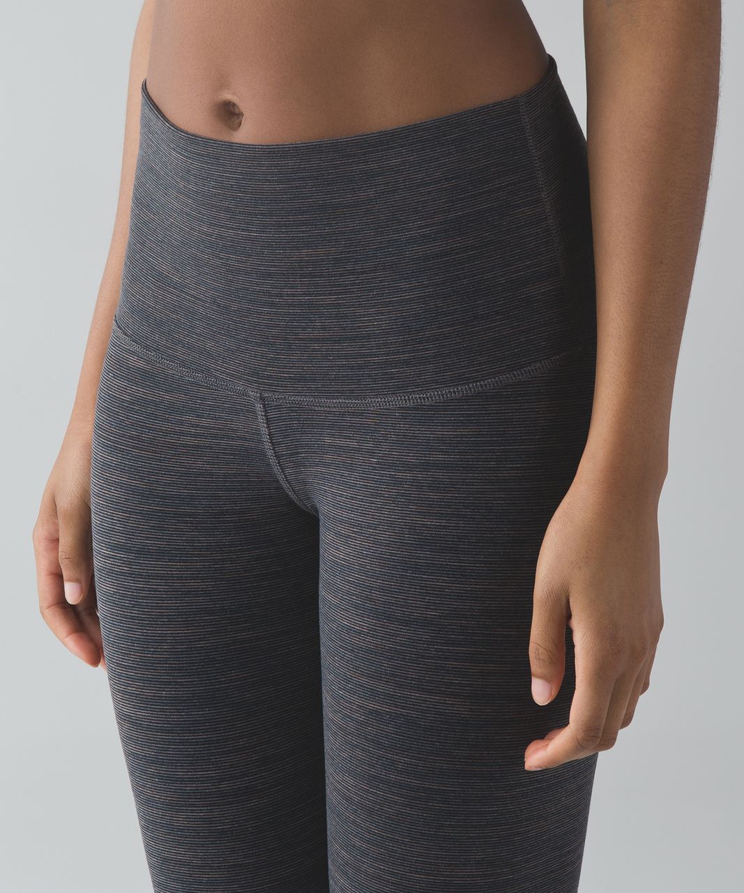 Lululemon Wunder Under Crop Wee Are From Space Cashew Black size 6 NWT 2014  Luon